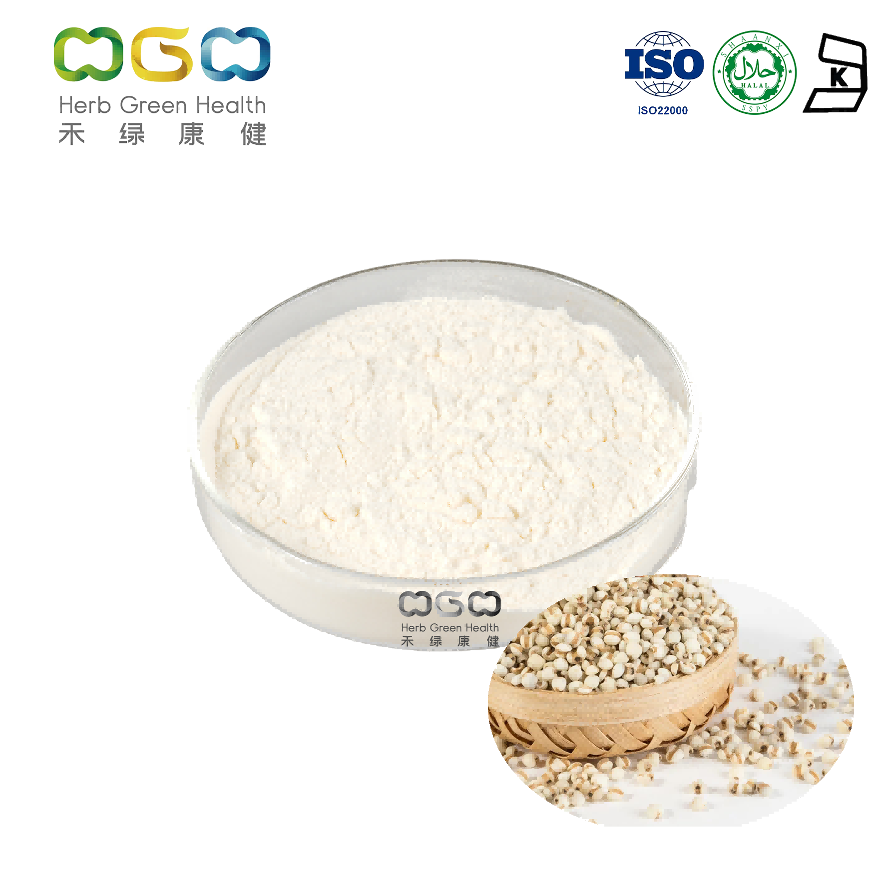 Coix Seed Extract Polysaccharide Powder For Weight Loss