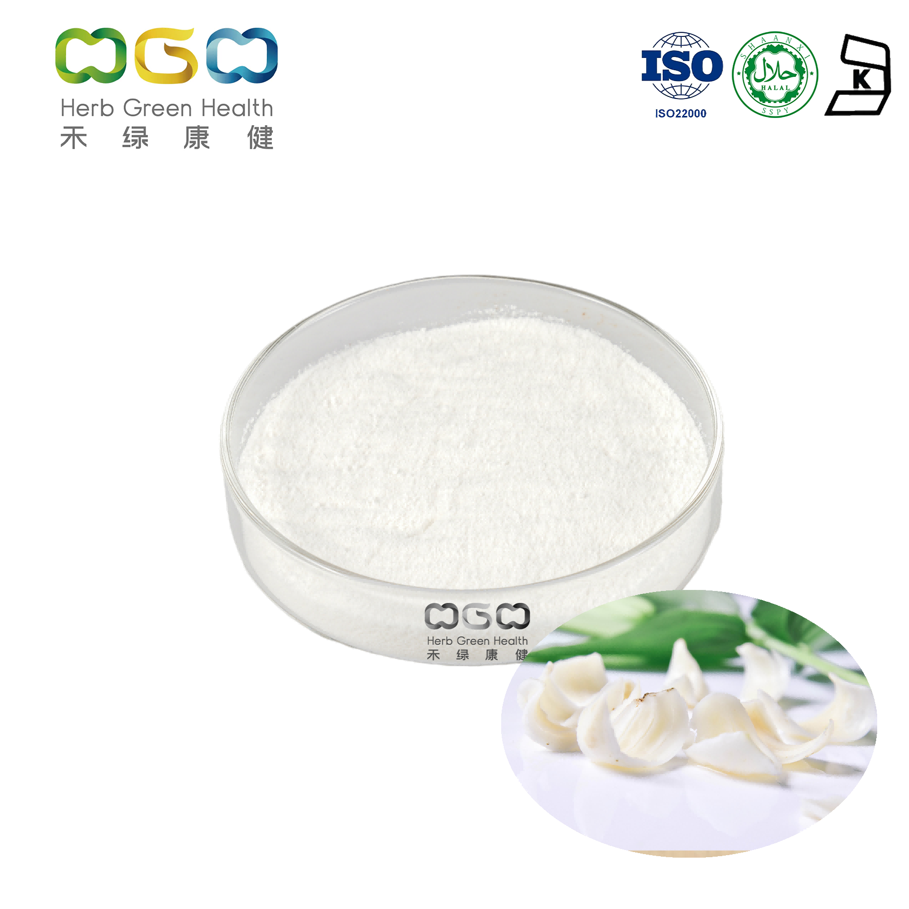 Natural Source Lily Bulb Flower Extract Powder